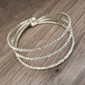 Sparkle cuff bracelet